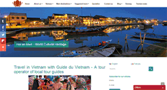 Desktop Screenshot of guideduvietnam.com