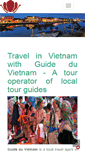Mobile Screenshot of guideduvietnam.com